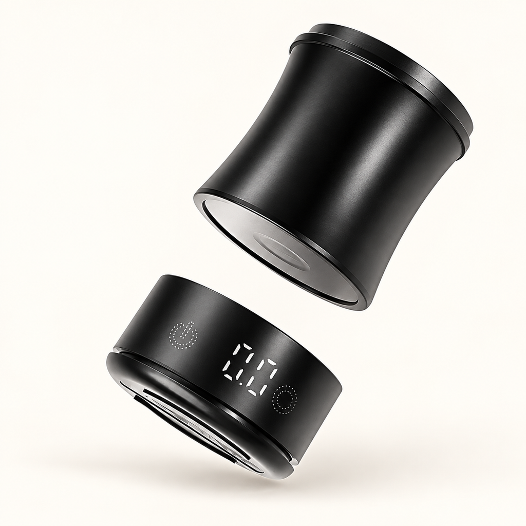 OANKR 2-in-1-Kaffeewaage mit Dosierbecher – 58 mm