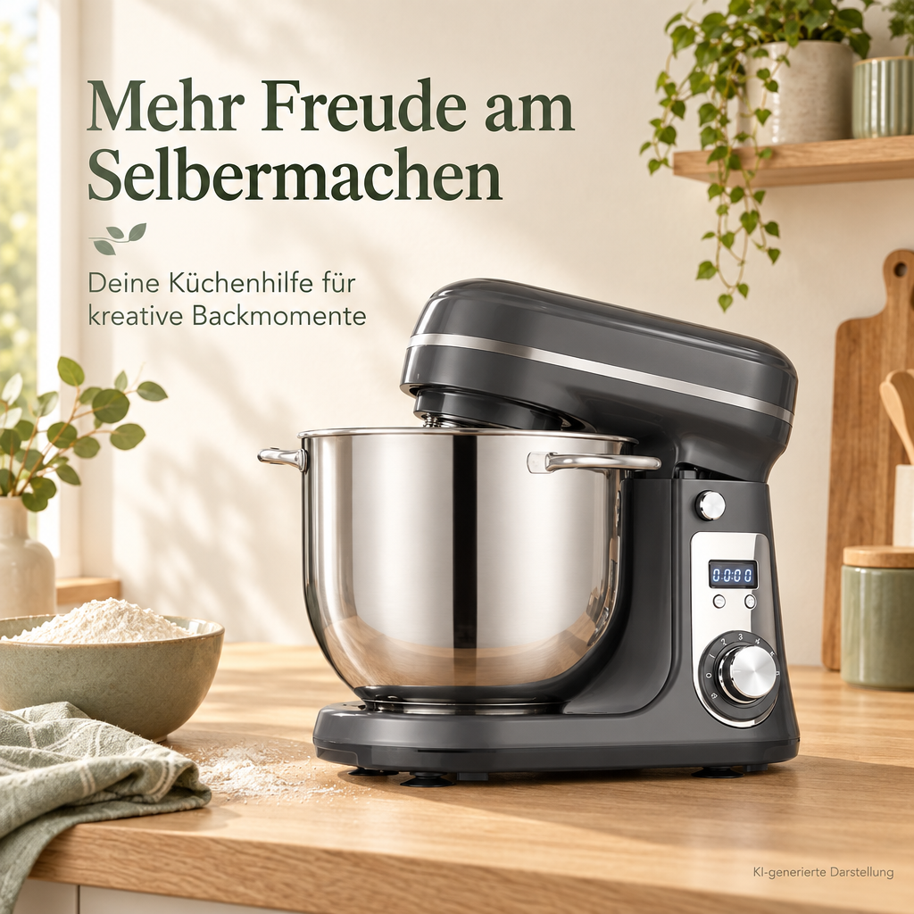 BioloMix Küchenmaschine – 6 Liter